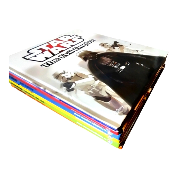 Star Wars Books Story Reader Set of 6 Return of the Jedi Final Battle - Picture 7 of 8